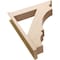 Ekena Millwork 8-in W x 38-in D x 46-in H Balboa Trad Rough Cedar Woodgrain TimberThane Outlooker, Primed Tan OUTUR080X38X46BOA04RCPR - alternate 4